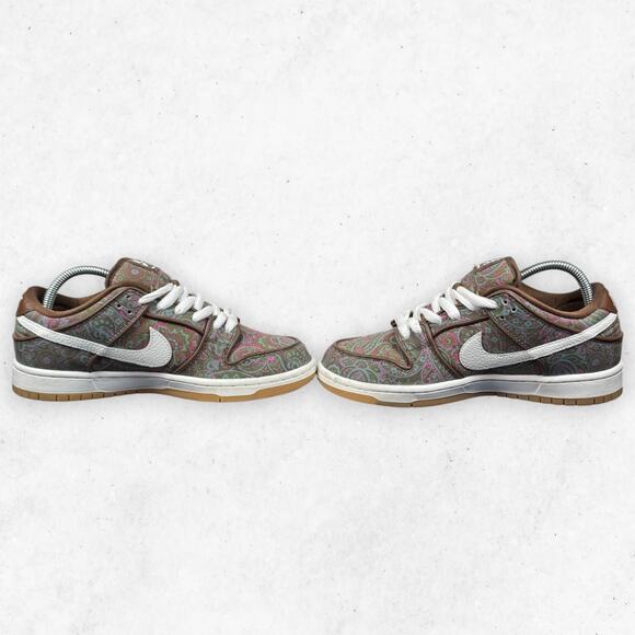Nike SB Dunk Low Pro Paisley Brown Pink Men\'s Size 7 Sneakers DH7534-200 w/Box main image 5